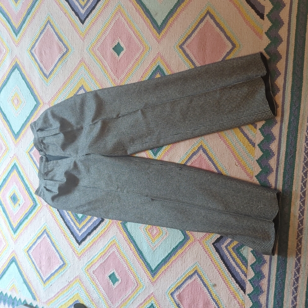 Vintage 80s houndstooth pants